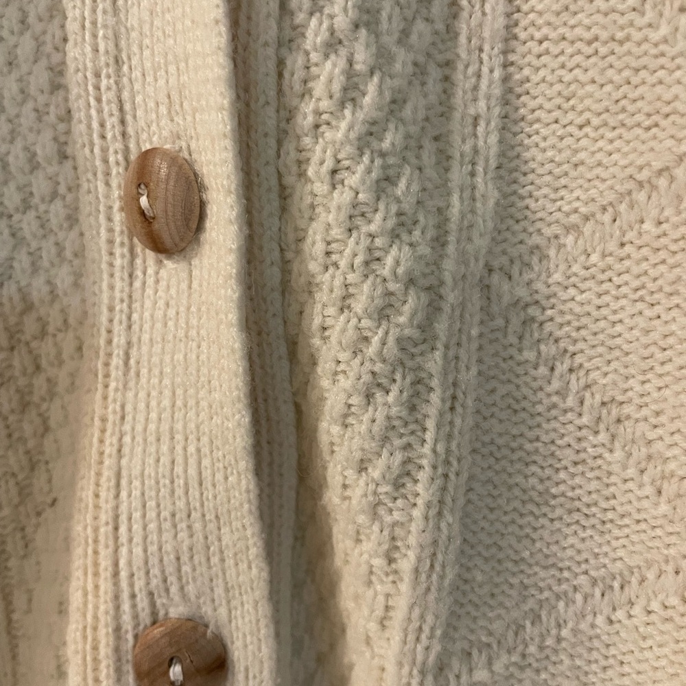 Vintage The JC Penney Fashion women’s size medium Sweater Cardigan with pockets - Picture 4 of 6